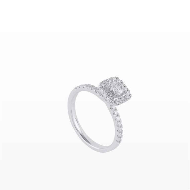 [NC14T14NU416] Nhẫn Kim cương halo 416 NC14T14NU416